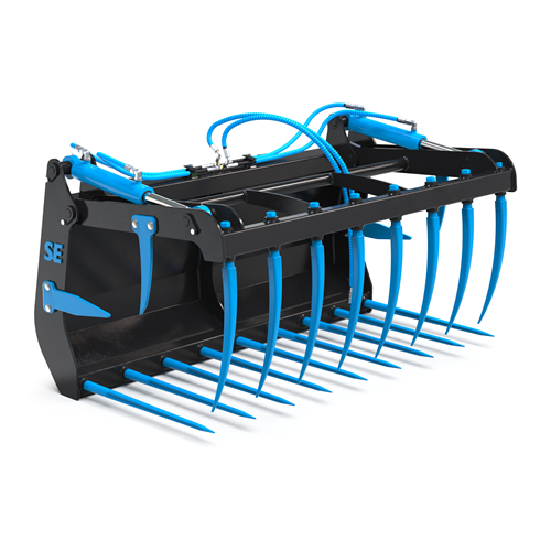 SMS Silage grab 1500mm, 2 cyl