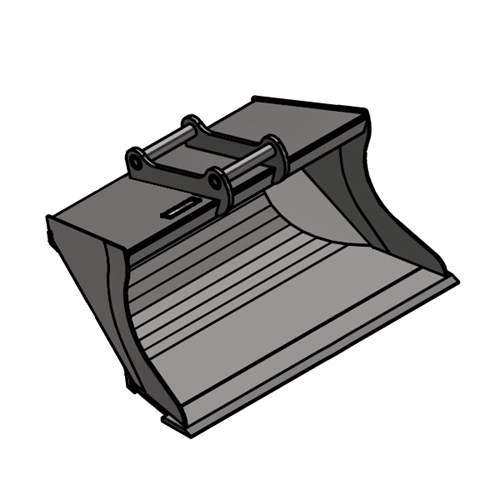 S50 Grading bucket 350L 1300mm