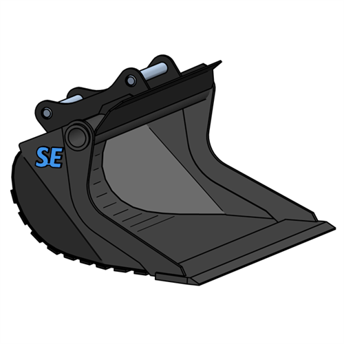 S70 Grading bucket 1,4m3 2000mm WS DG 25° Top angle